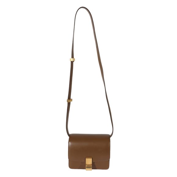 Celine Brown Smooth Leather Small Box Bag - Picture 4 of 8
